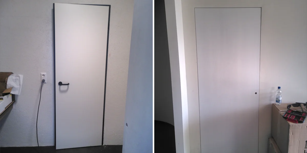 2 neue Türen in den WCs