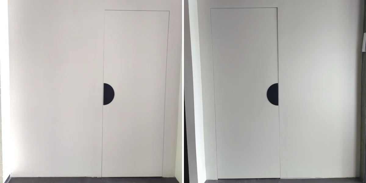 Neuer Bodenbelag in Aufzug und WC