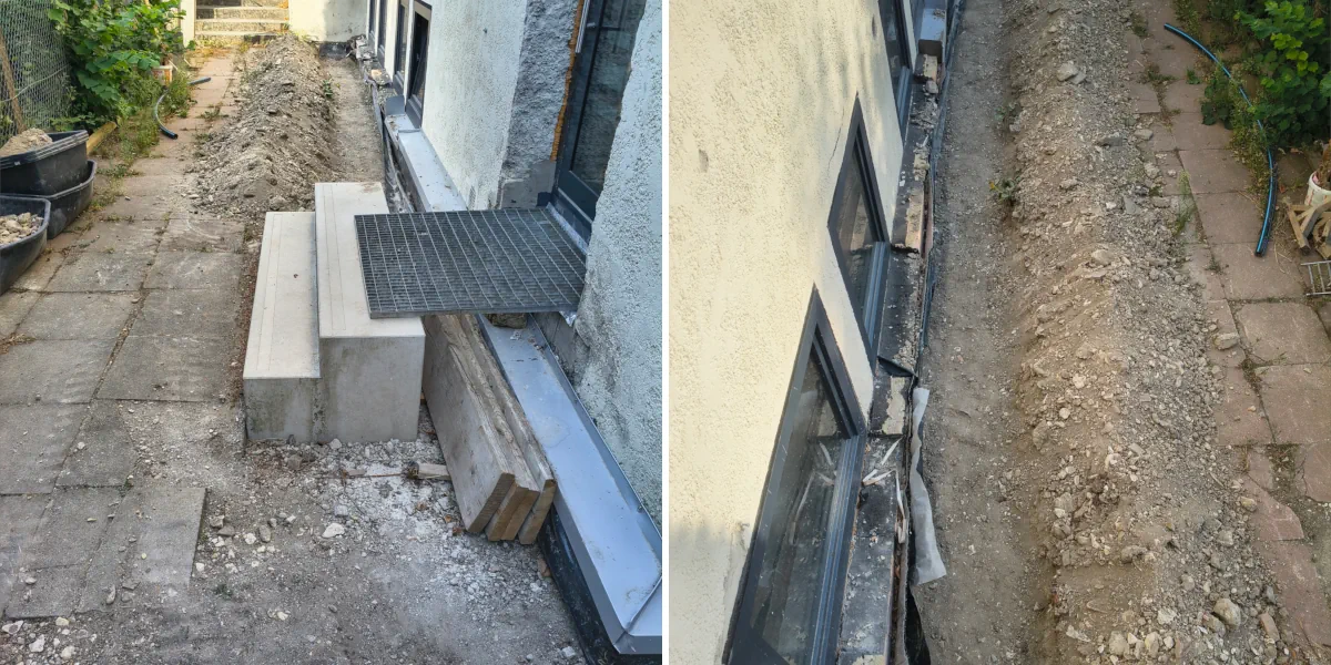 Ausbau einer Spülmaschine